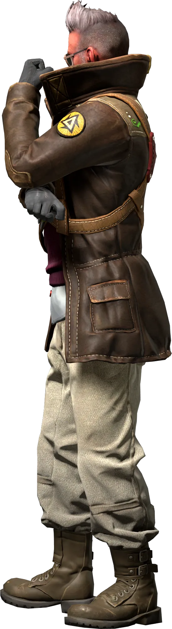 Agent left view