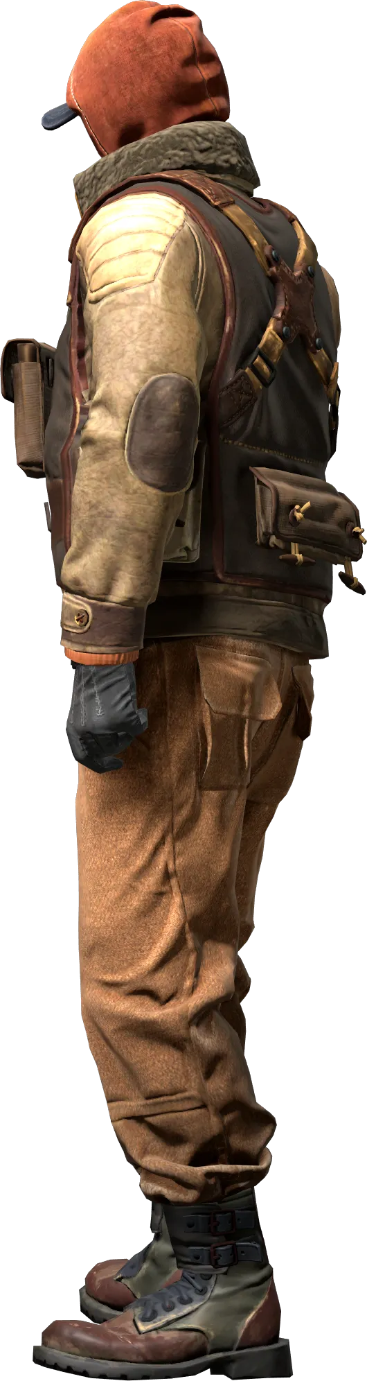 Agent left view