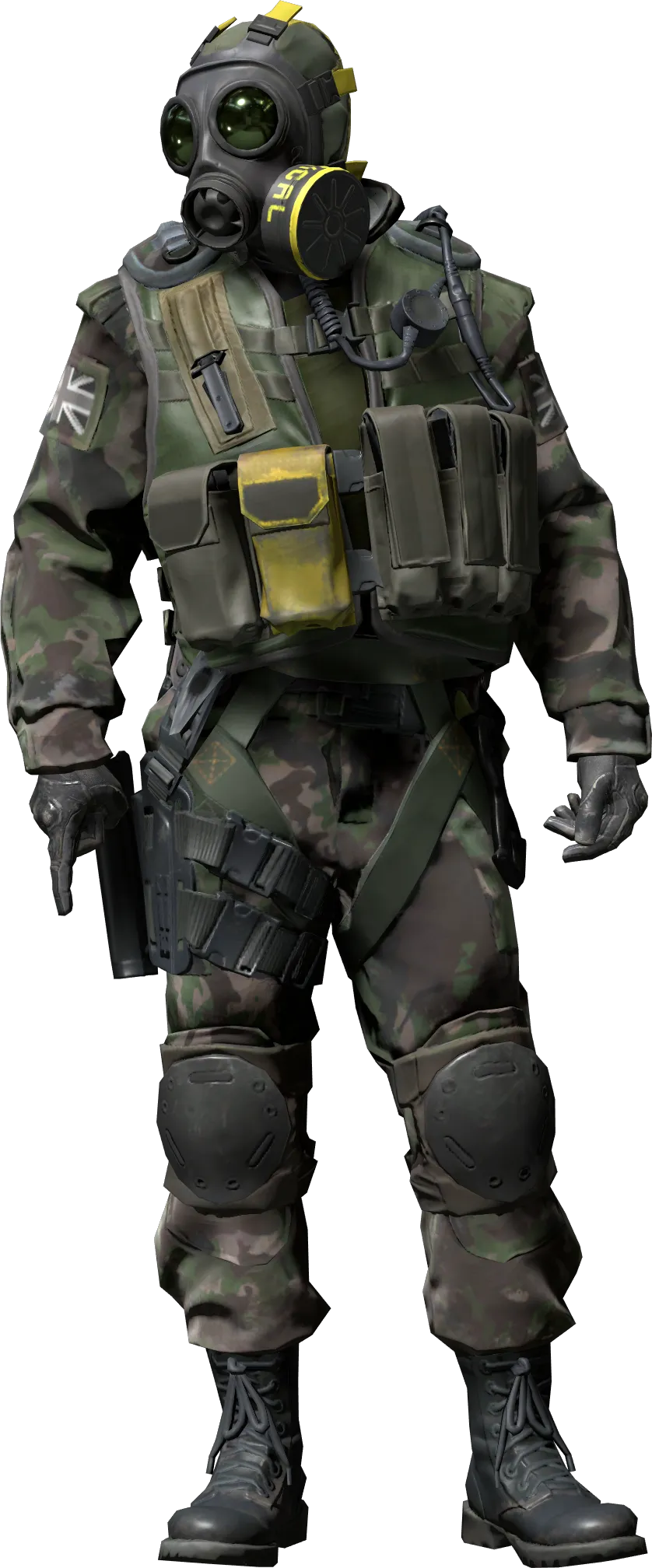 Agent front view