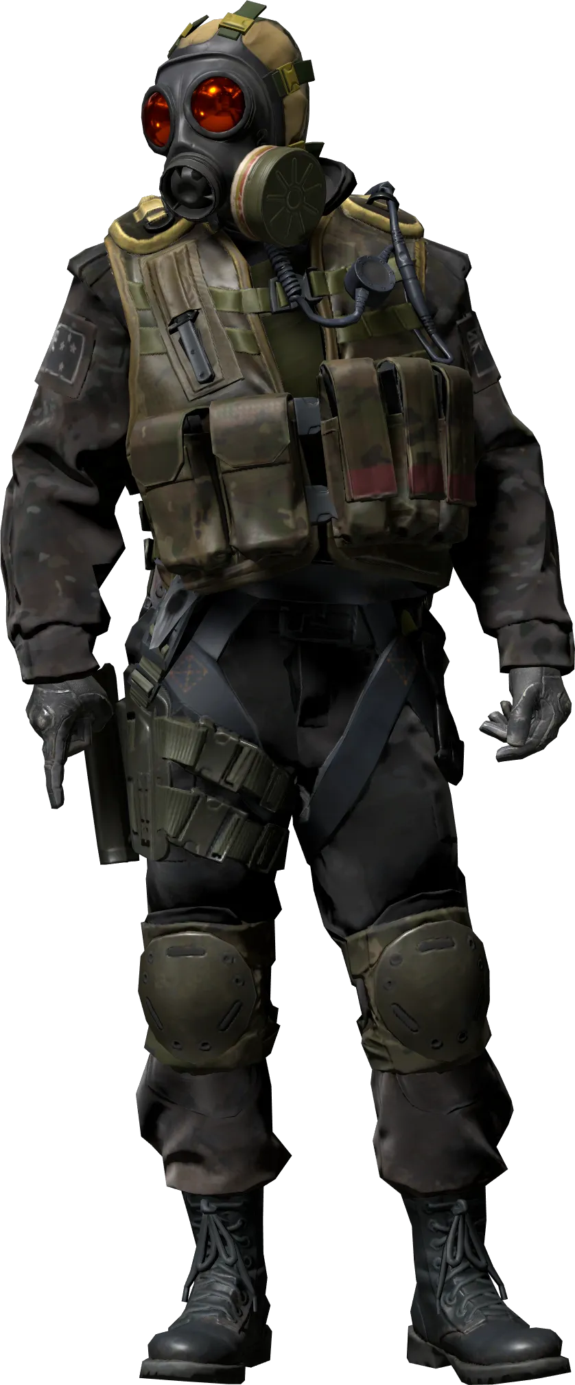Agent front view